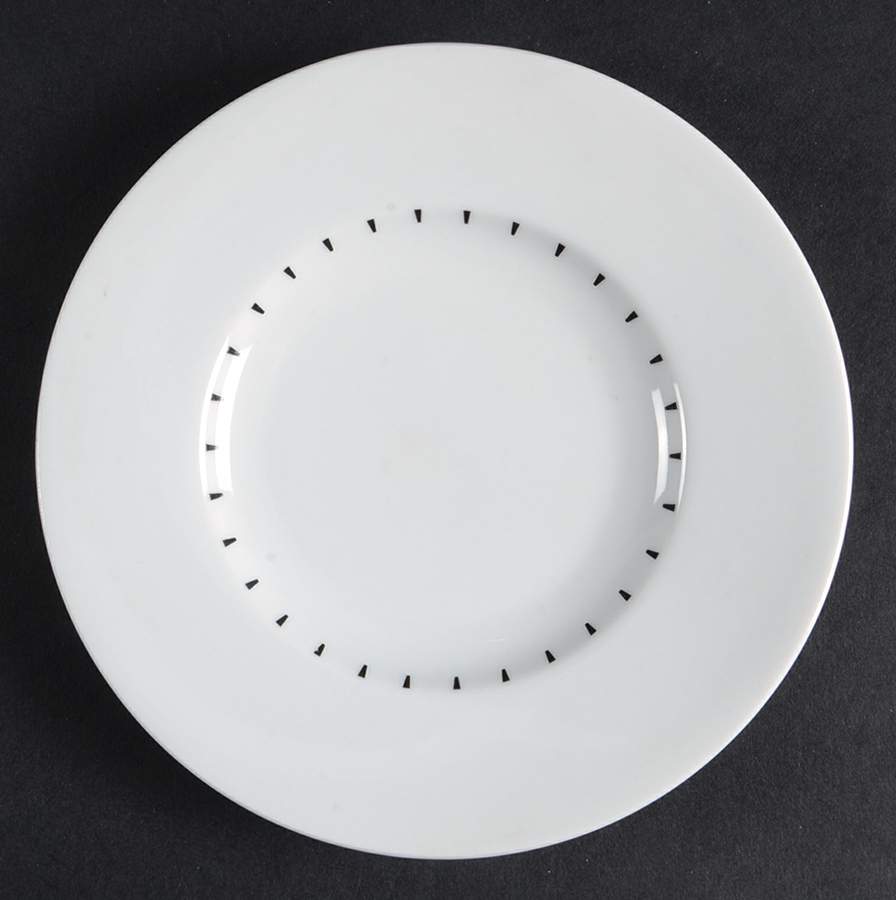 Ditto Black Bread & Butter Plate by Dansk-1