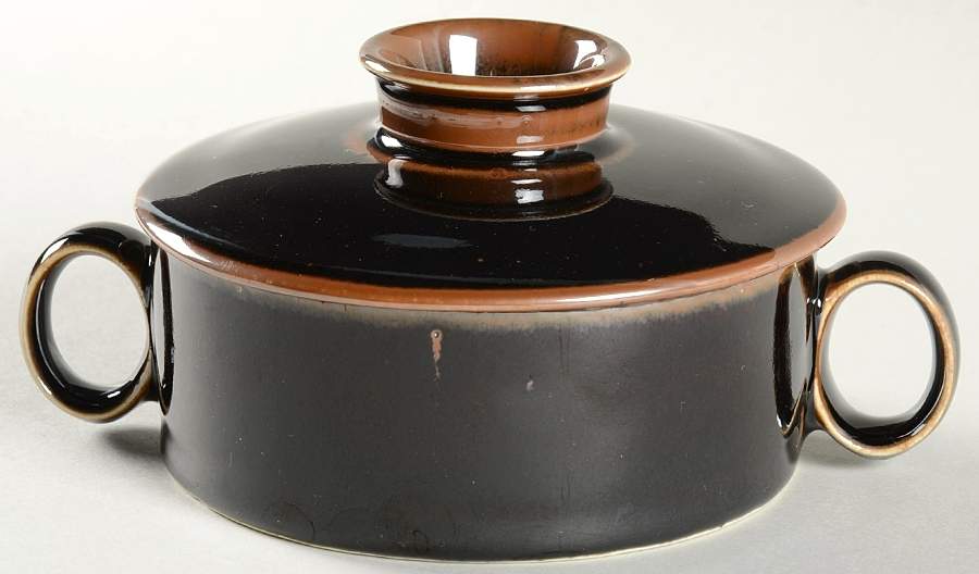 Dusk Sugar Bowl & Lid by Dansk-1