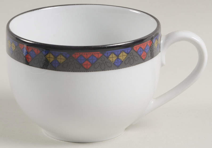 Emerald Braid Flat Cup by Dansk-1