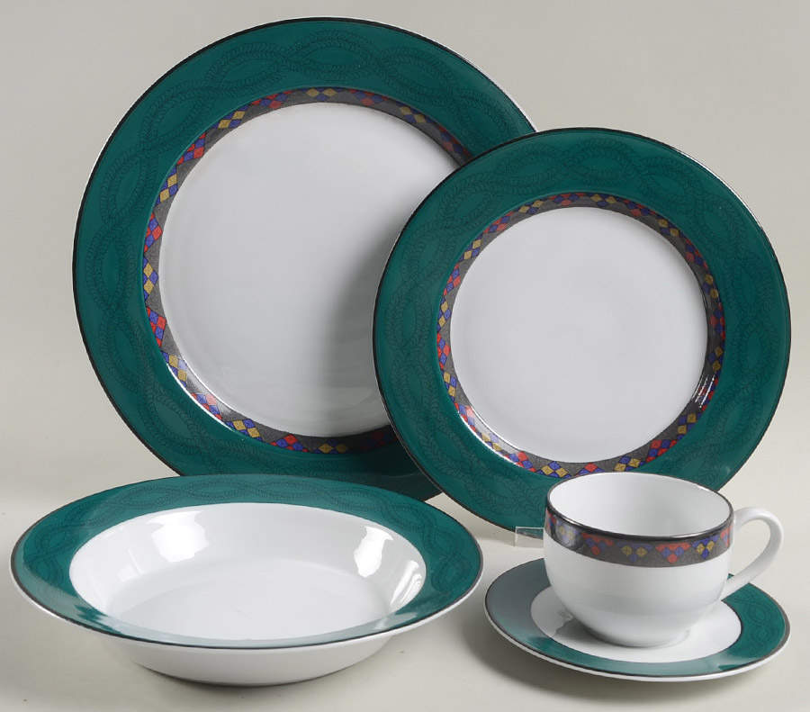 Emerald Braid 5 Piece Place Setting by Dansk-1