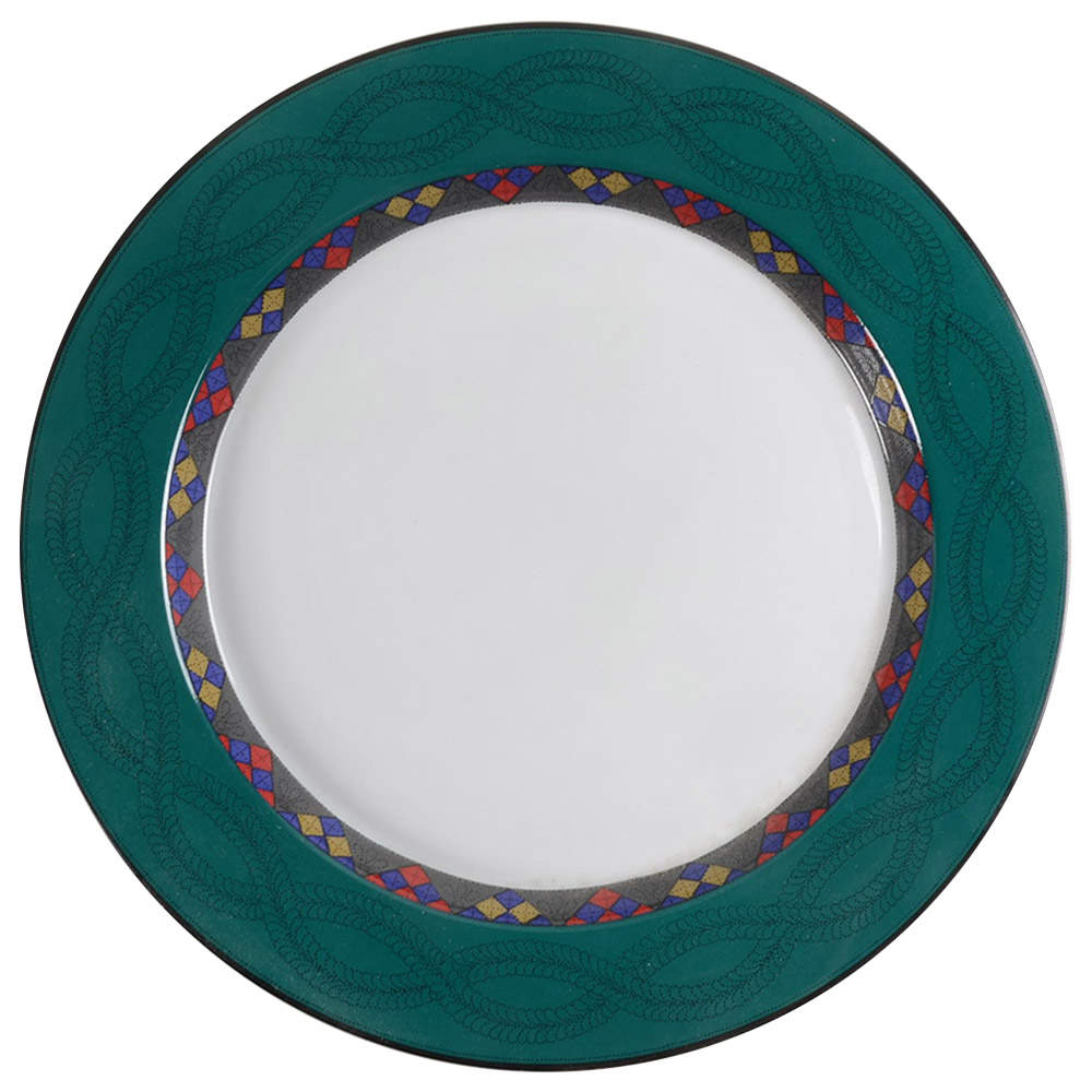 Emerald Braid Dinner Plate by Dansk-1