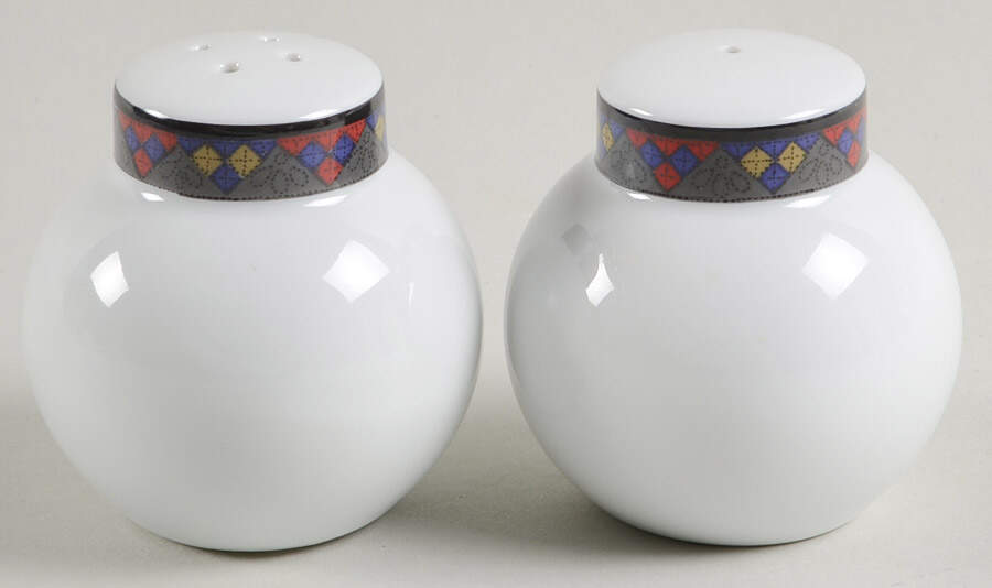 Emerald Braid Salt & Pepper Set by Dansk-1