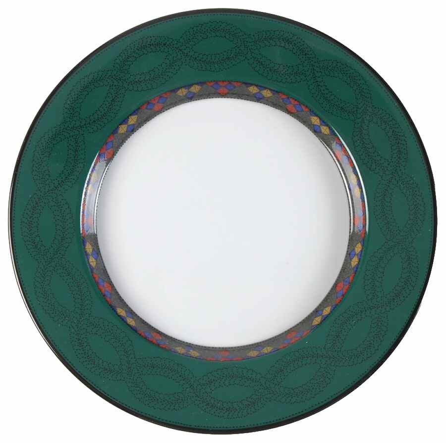 Emerald Braid Bread & Butter Plate by Dansk-1