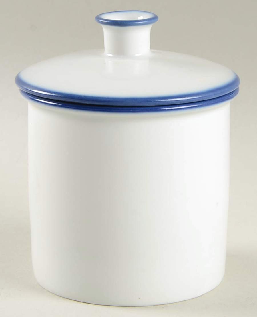 Epoch Blue Sugar Bowl & Lid by Dansk-1