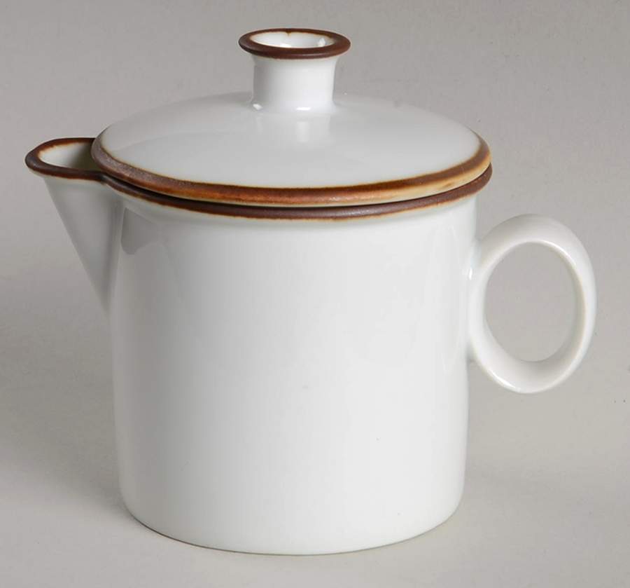 Epoch Brown Creamer & Lid by Dansk-1