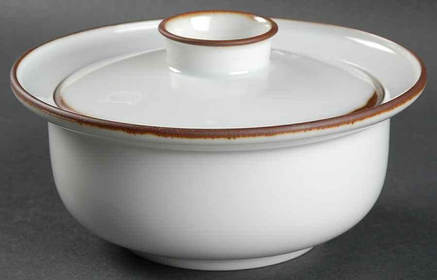 Epoch Brown Individual Casserole & Lid by Dansk-1