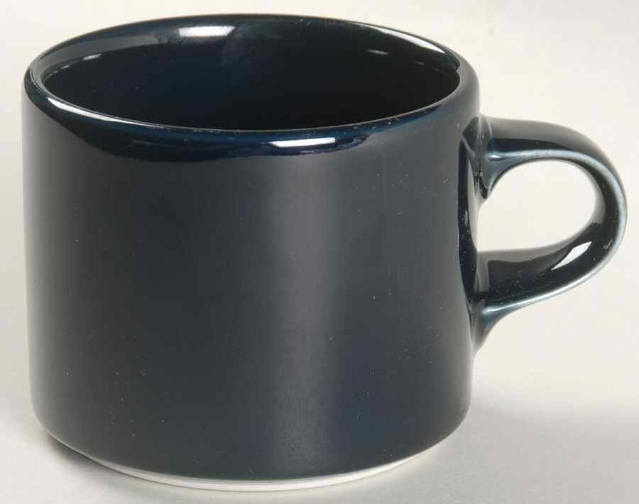 Flora Blue Flat Cup by Dansk-1