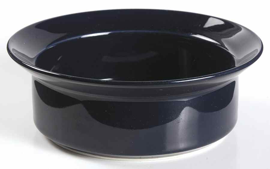 Flora Blue Rim Cereal Bowl by Dansk-1