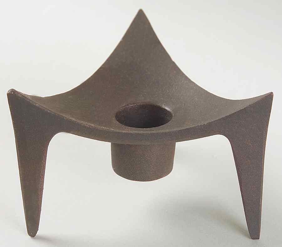 Design with Light 2" Metal Single Candlestick by Dansk-1