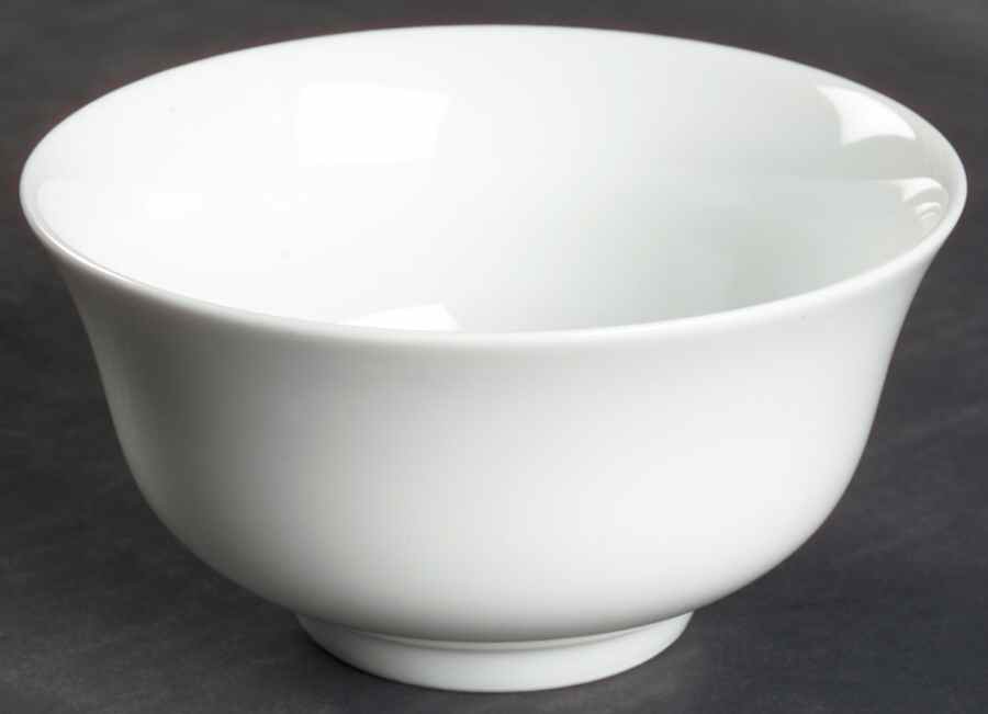 Franck White Coupe Fruit Cereal Bowl by Dansk-1
