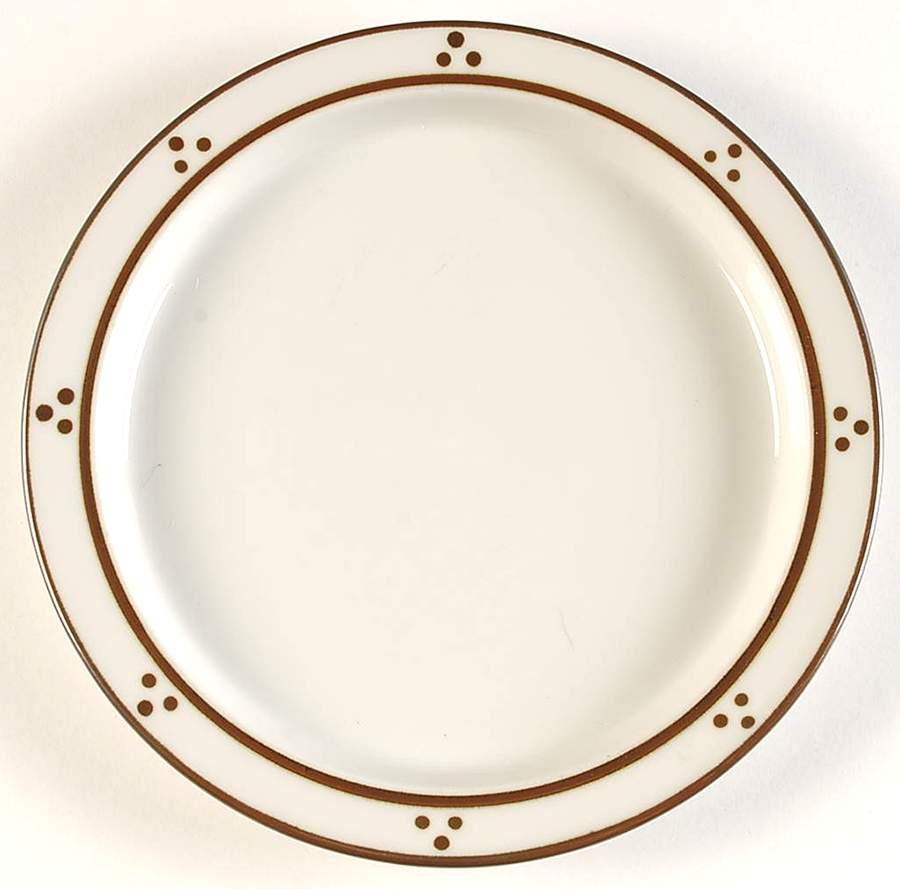 Fredriksborg Brown Salad Plate by Dansk-1