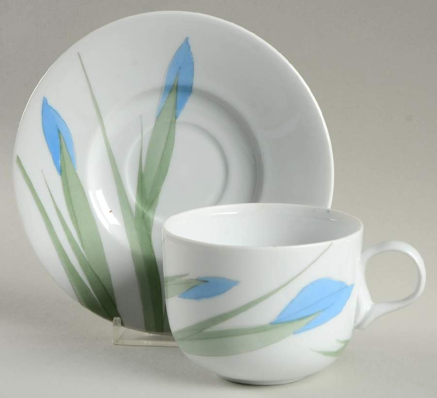 Gaarden Flat Cup & Saucer Set by Dansk-1