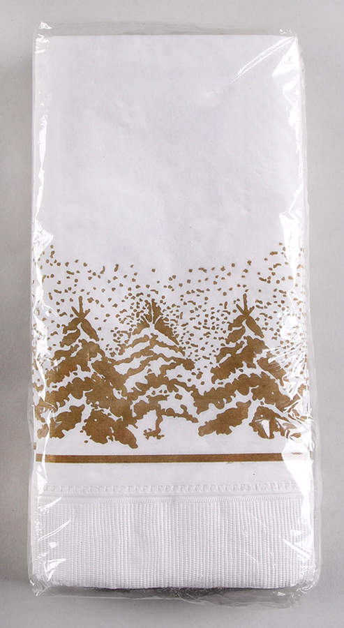 Golden Pine Package of Paper Guest Towel Napkins by Dansk-1
