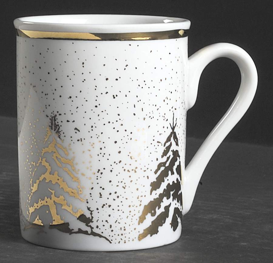 Golden Pine Mug by Dansk-1