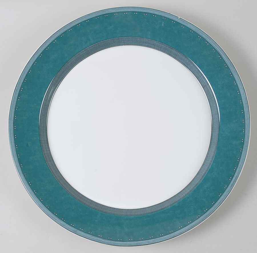 Gridworks Green 13" Chop Plate (Round Platter) by Dansk-1
