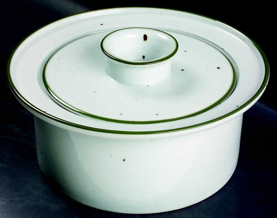 Green Mist 1.75 Qt Round Covered Casserole by Dansk-1