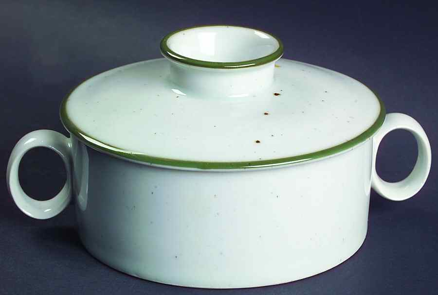 Green Mist Sugar Bowl & Lid by Dansk-1