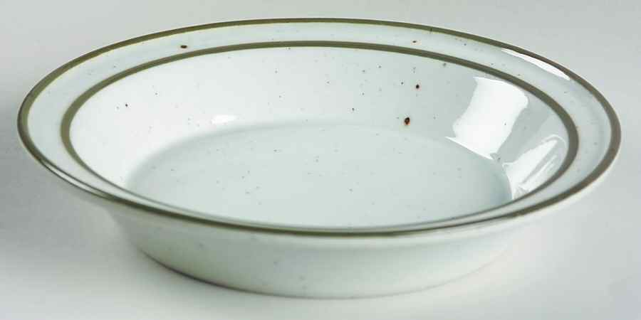 Green Mist Rim Fruit/Dessert (Sauce) Bowl by Dansk-1