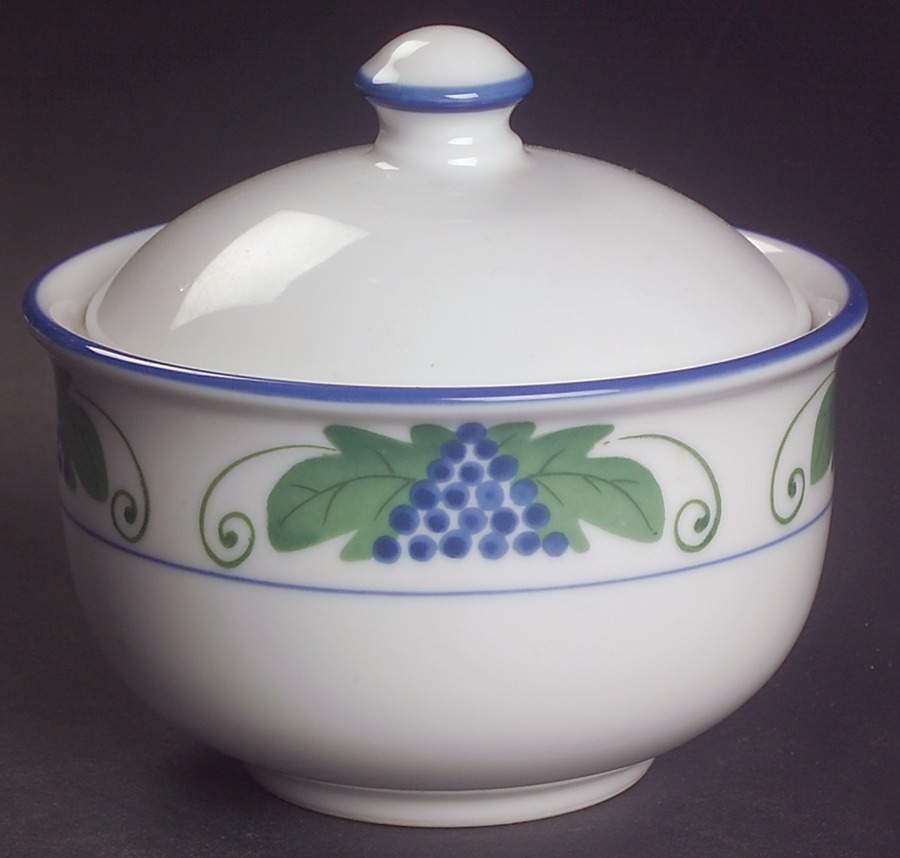 Harvest Sugar Bowl & Lid by Dansk-1