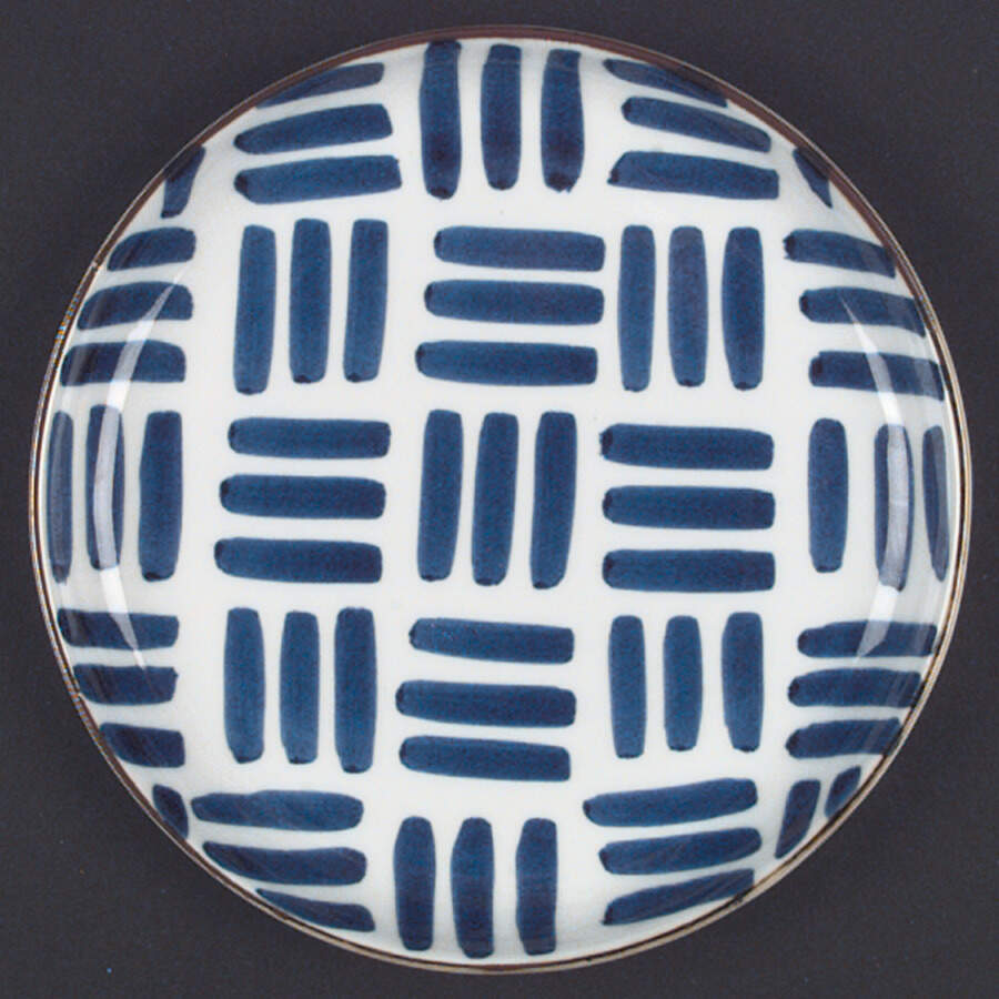 Herringbone Salad Plate by Dansk-1