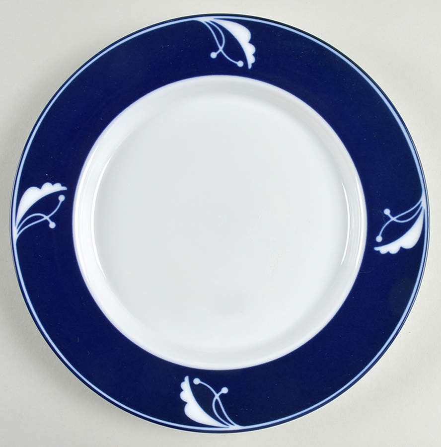 Indigo Salad Plate by Dansk-1