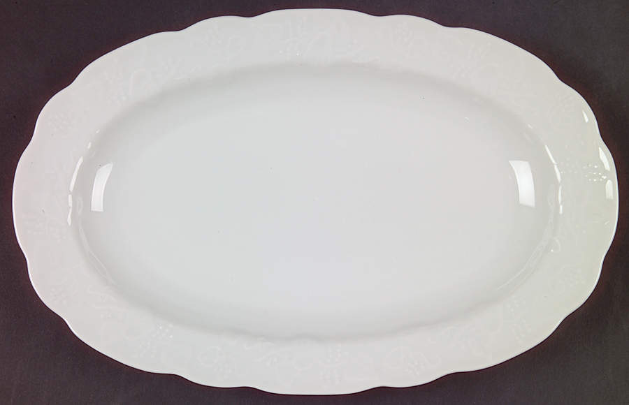 Ivy 10" Oval Serving Platter by Dansk-1