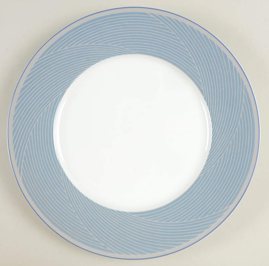 Jacquard Blue Dinner Plate by Dansk-1
