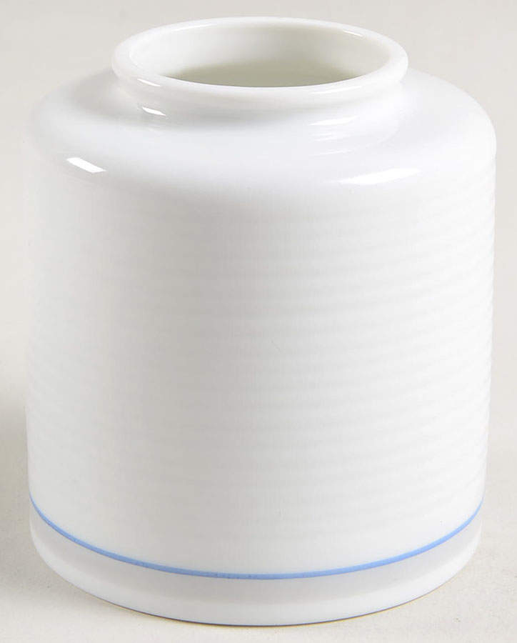 Jacquard Blue Sugar Bowl No Lid by Dansk-1