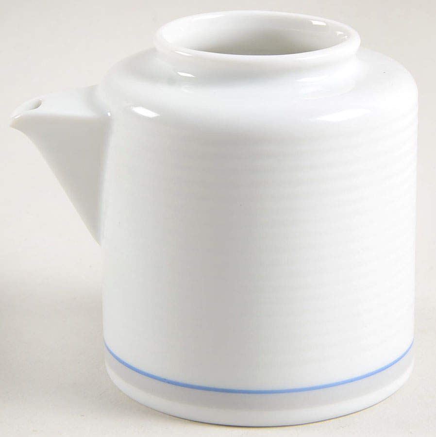 Jacquard Blue Creamer No Lid by Dansk-1