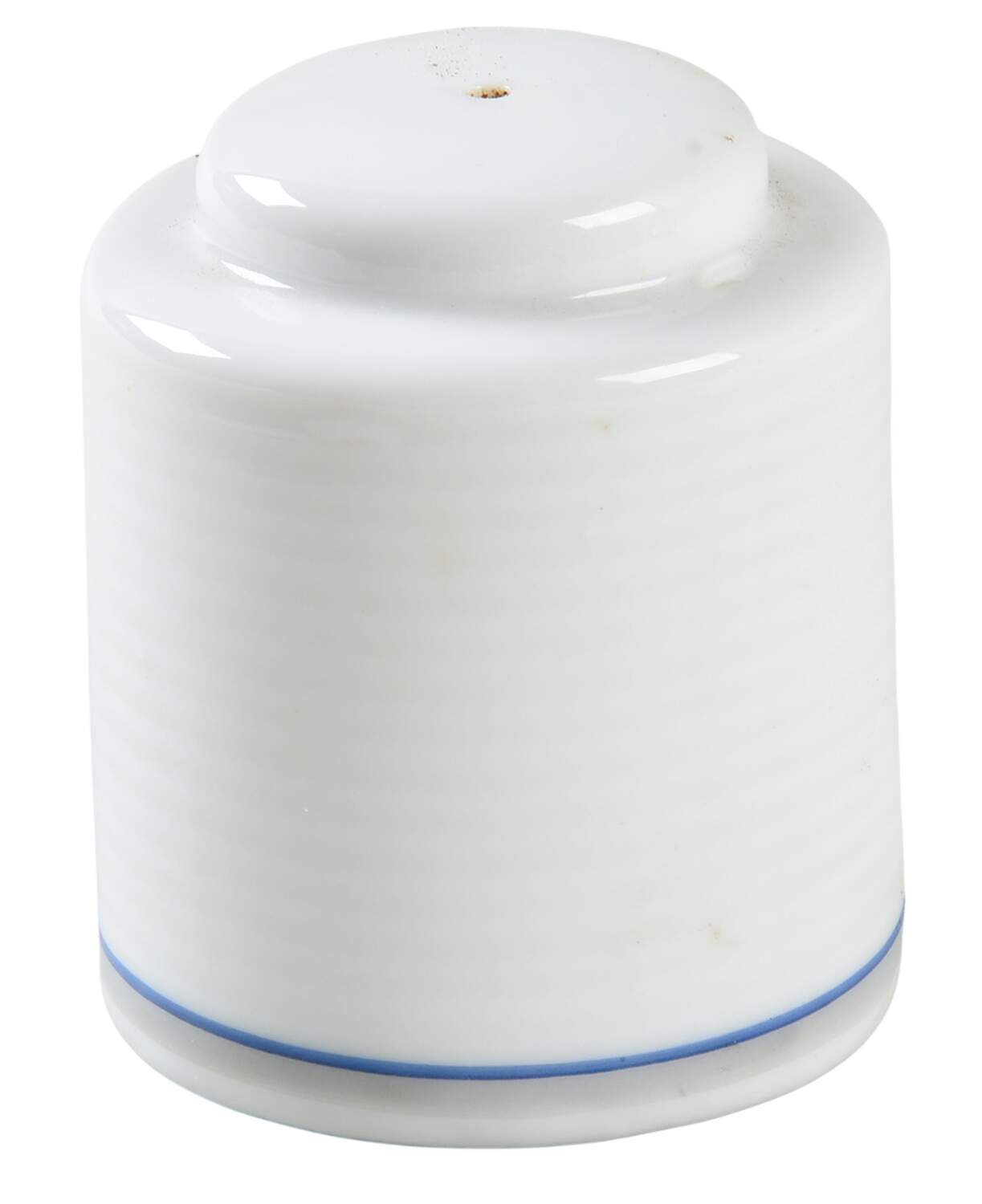 Jacquard Blue Salt Shaker by Dansk-1