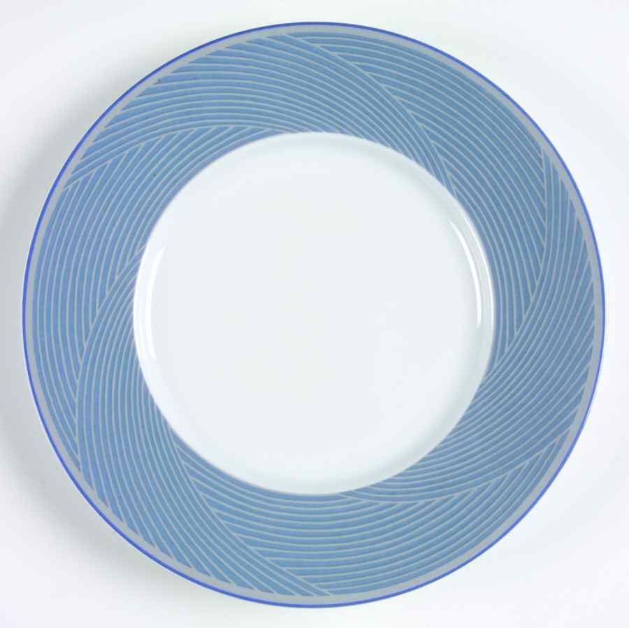 Jacquard Blue Salad Plate by Dansk-1