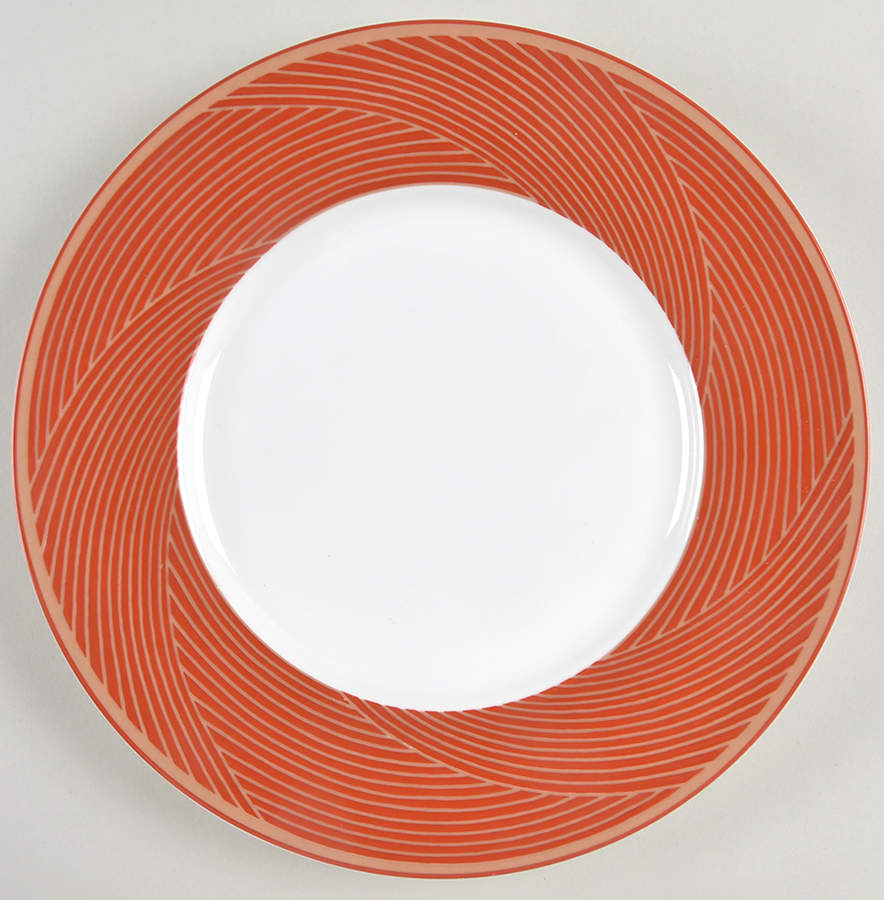 Jacquard-Red Salad Plate by Dansk-1