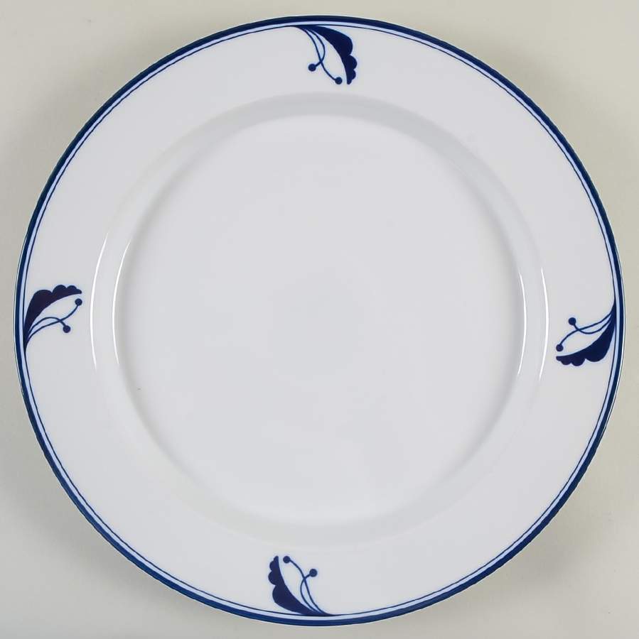 Bayberry Blue (Japan, Portugal) 13" Chop Plate (Round Platter) by Dansk-1