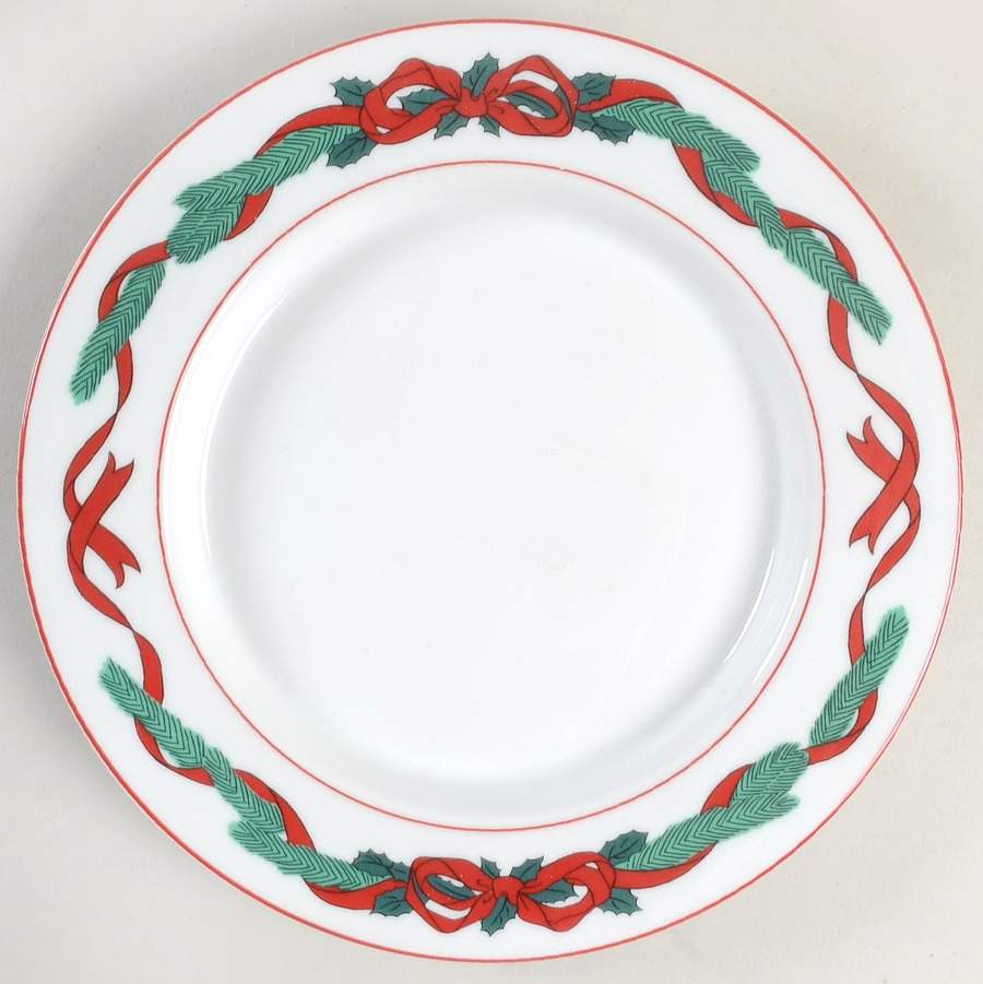 Jul Tidings Salad Plate by Dansk-1
