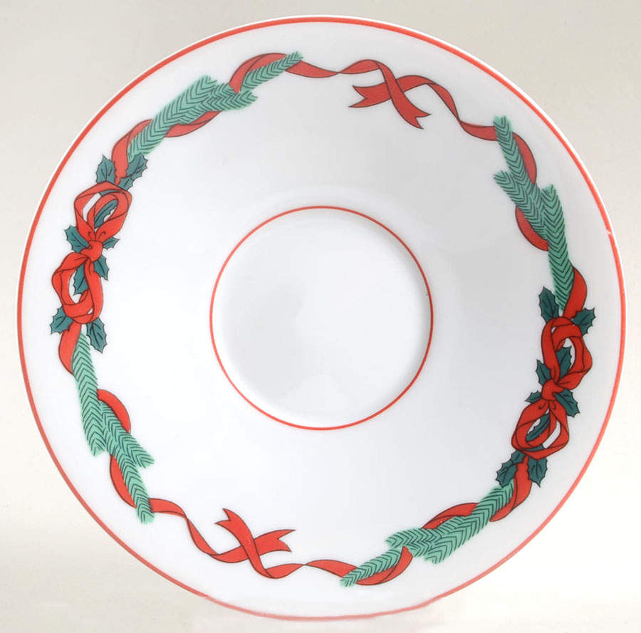 Jul Tidings Saucer for Flat Cup by Dansk-1