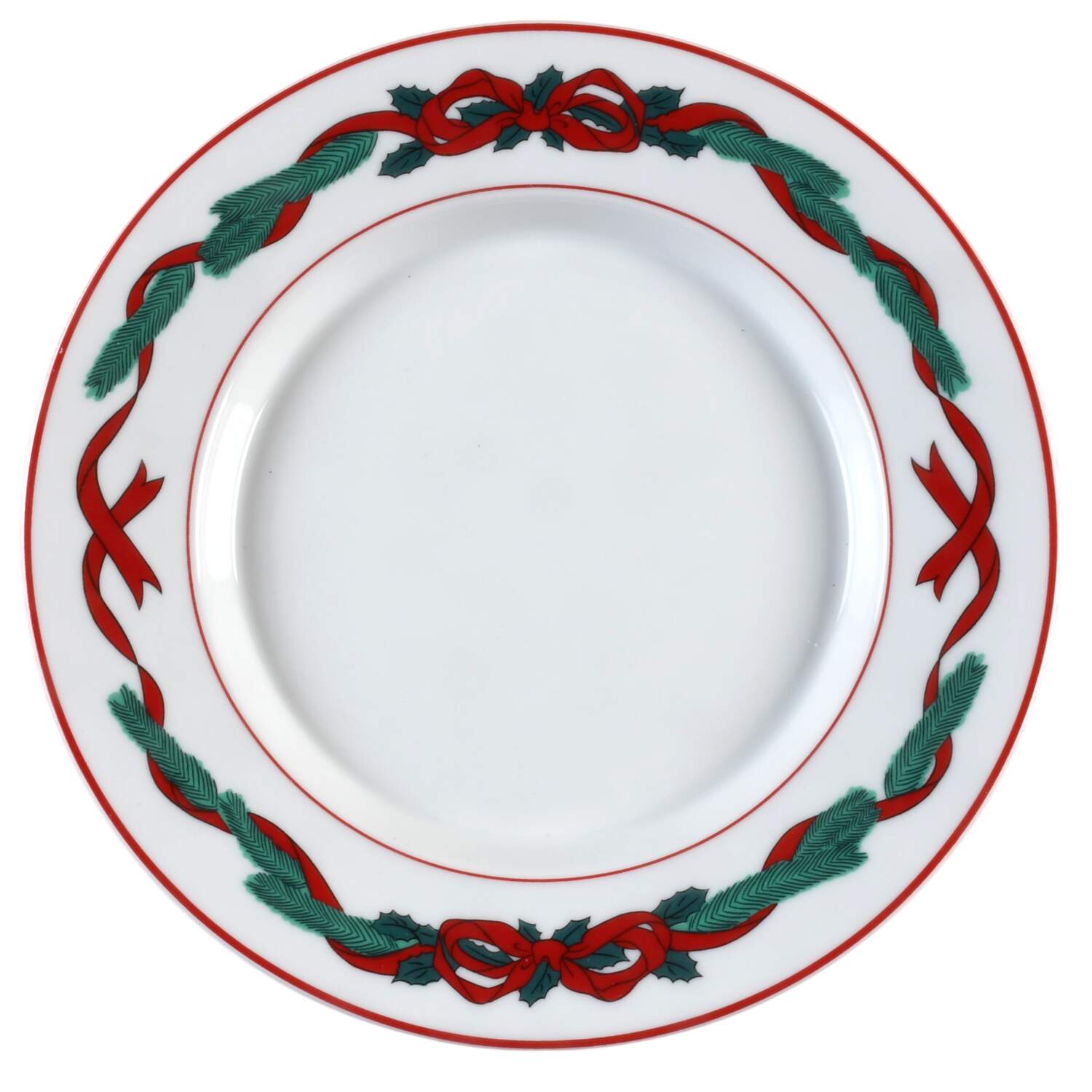 Jul Tidings Bread & Butter Plate by Dansk-1
