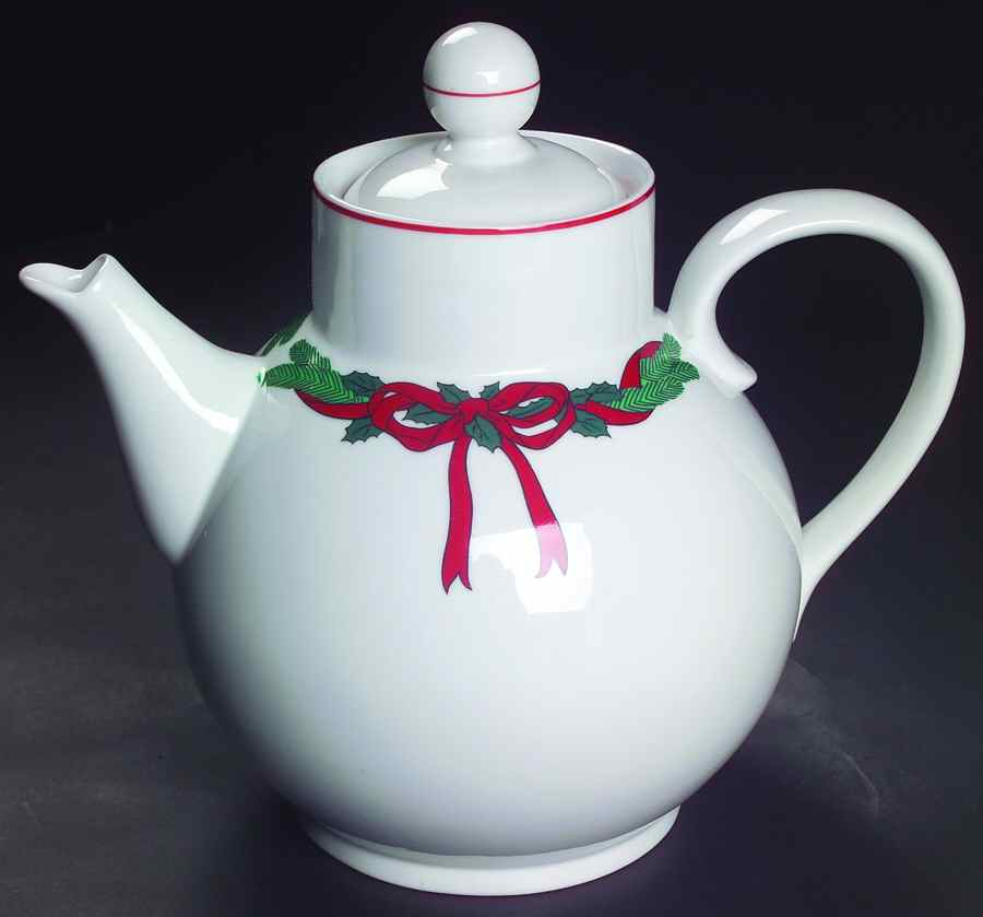 Jul Tidings Tea/Coffee Pot & Lid by Dansk-1