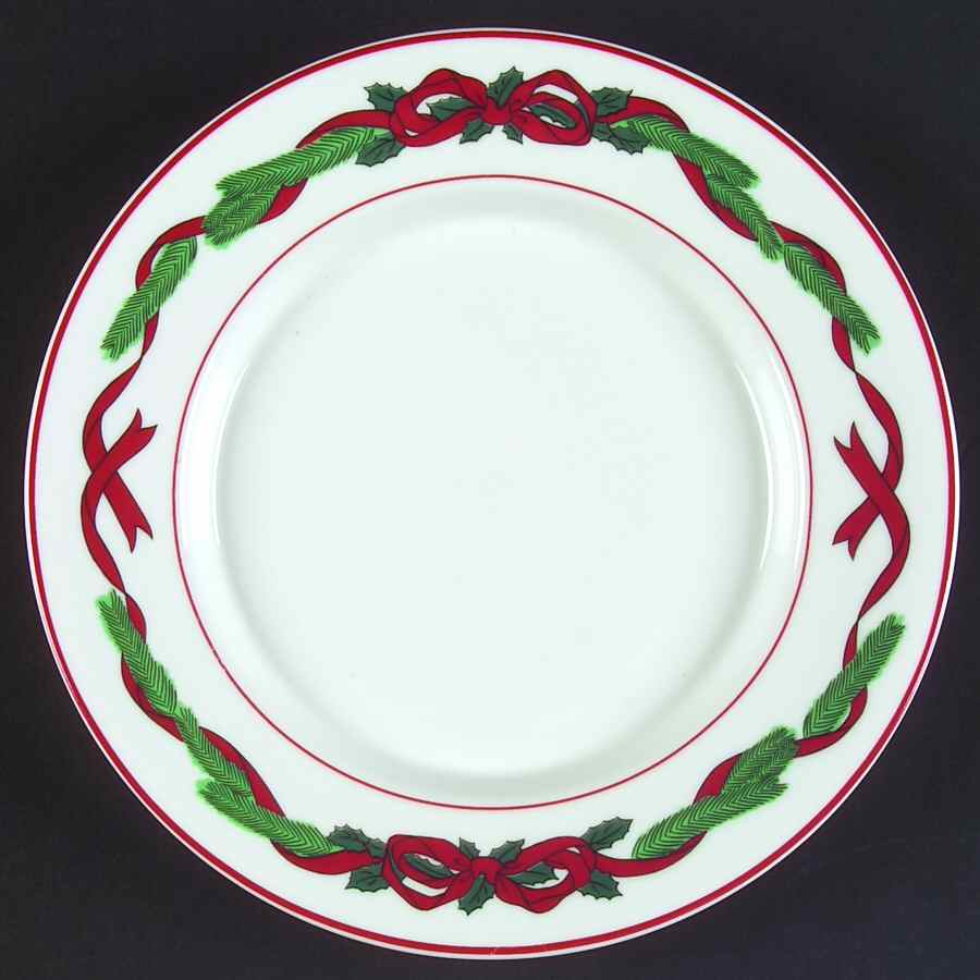 Jul Tidings Bread & Butter Plate by Dansk-1