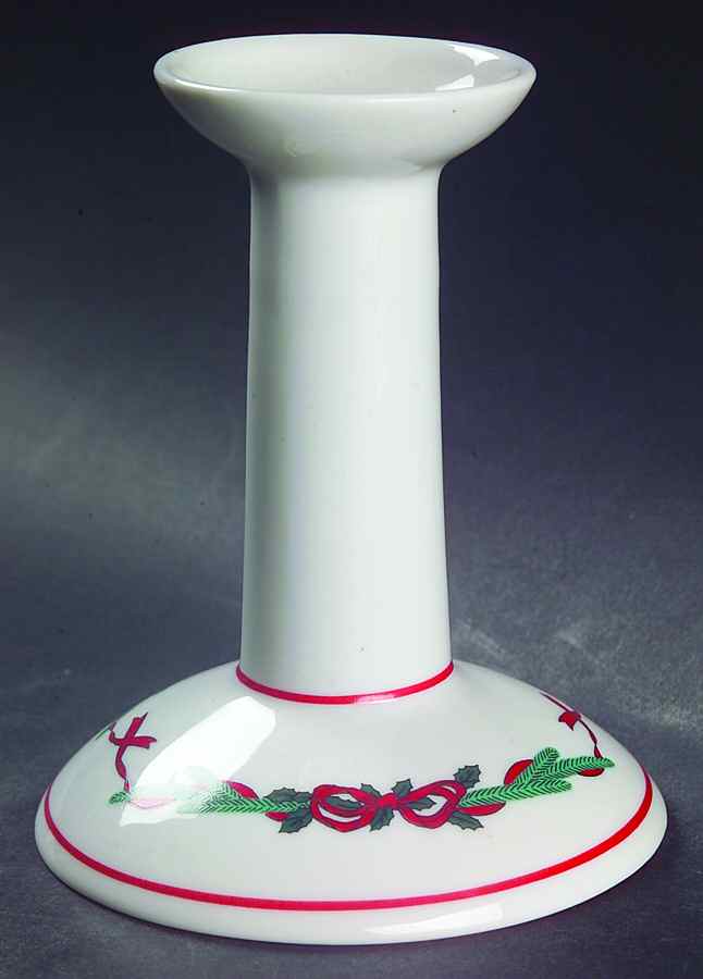 Jul Tidings 5" Candlestick by Dansk-1