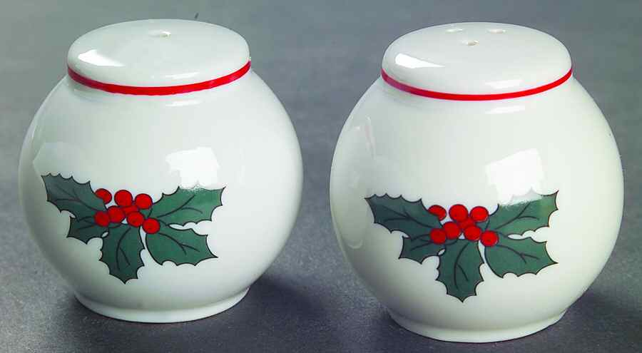 Jul Tidings Salt & Pepper Set by Dansk-1