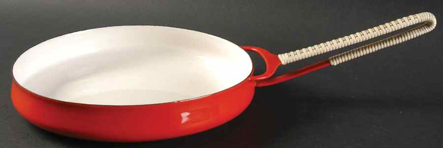 Kobenstyle Red (Older) 8" Open Skillet by Dansk-1