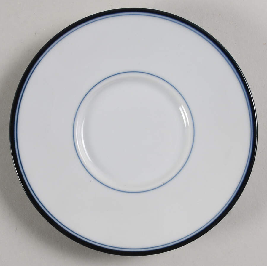 La Tulipe Blue Saucer for Flat Cup by Dansk-1