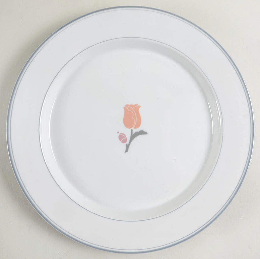 La Tulipe Grey Dinner Plate by Dansk-1
