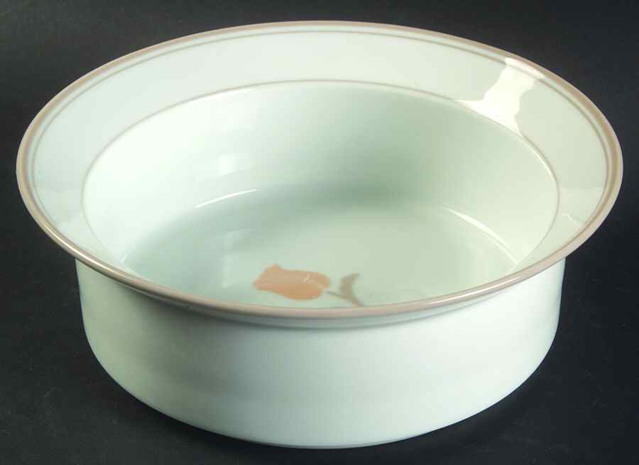 La Tulipe Taupe Rim Cereal Bowl by Dansk-1