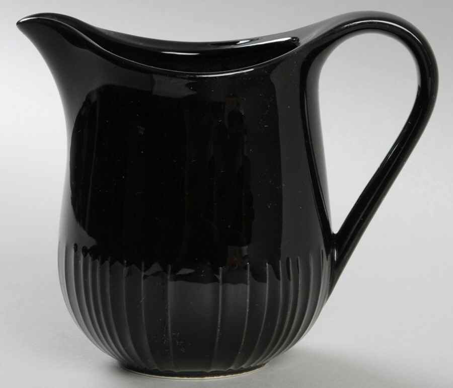 Linea Black Creamer No Lid by Dansk-1