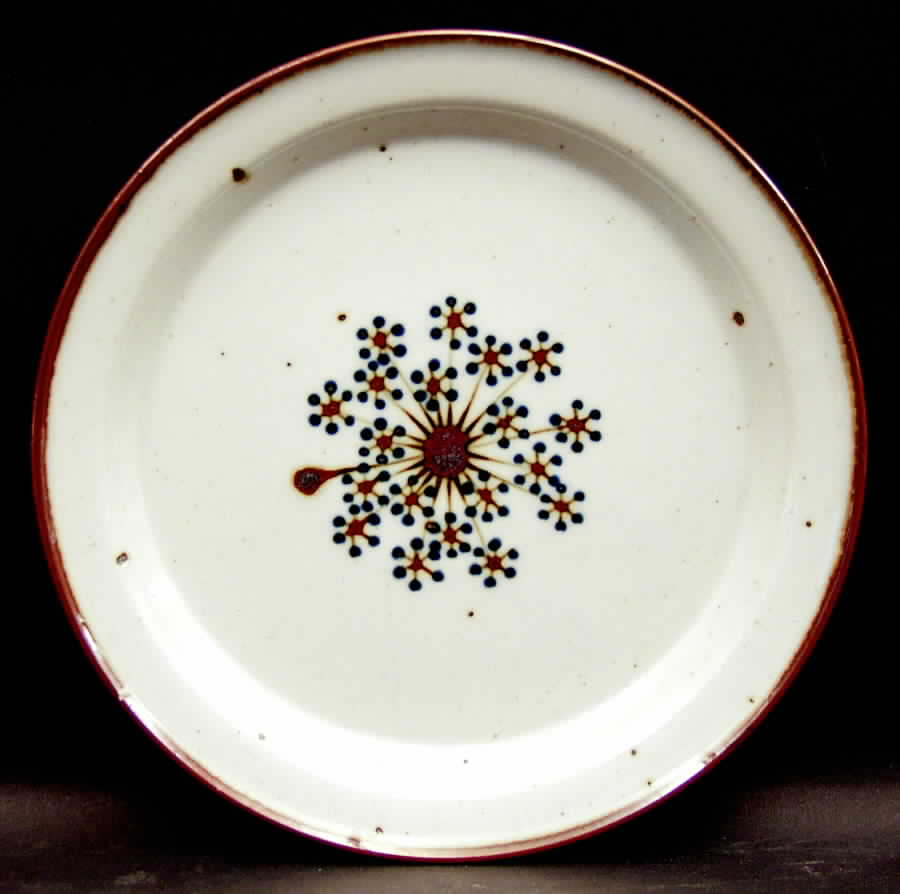 Linden Blue Salad Plate by Dansk-1