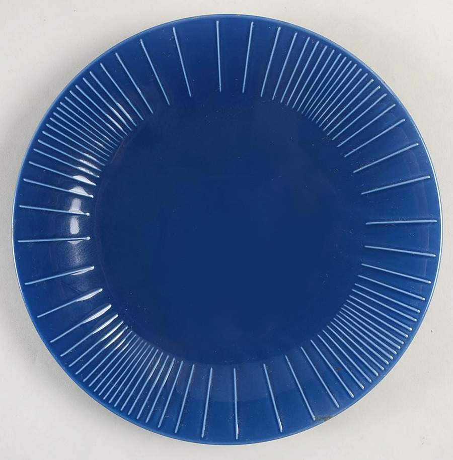 Linea Blue Salad Plate by Dansk-1
