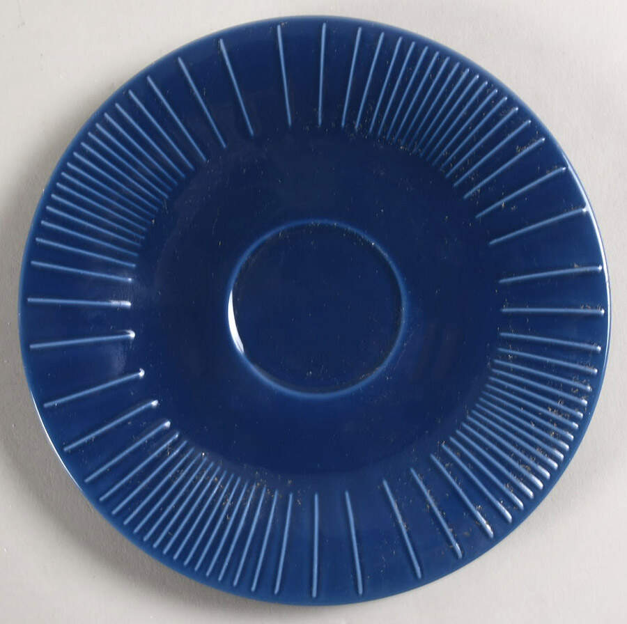 Linea Blue Saucer by Dansk-1