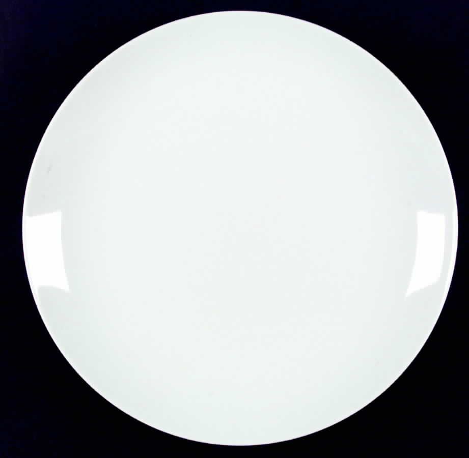 Magnolia White 13" Chop Plate (Round Platter) by Dansk-1