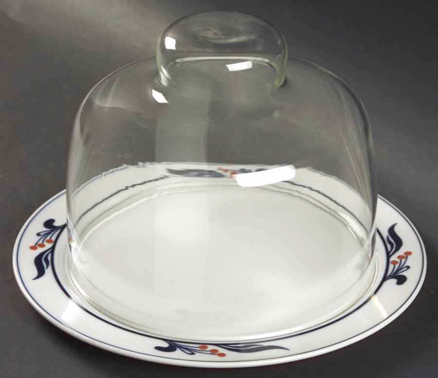 Maribo (Japan) Cheese Dish W/Glass Dome by Dansk-1